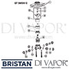 Bristan Quadrant 3Way Divertor Shower Spares